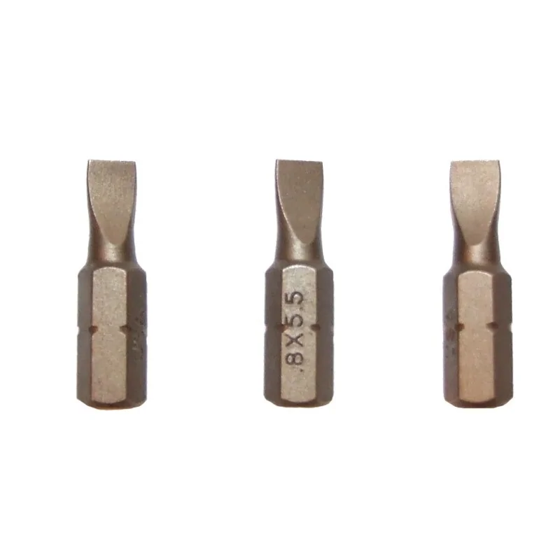 Set 3 biti 0.8x5.5 mm BOSCH - 1