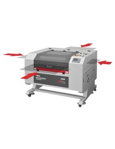 Masina de gravat si taiat cu laser CO2 Laser LC 5070Z - 90 W - Cormak CORMAK - 2 2