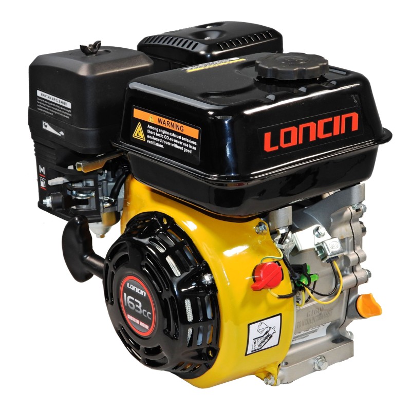 Motor Loncin G160F, puternic si eficient pentru aplicatii diversificate