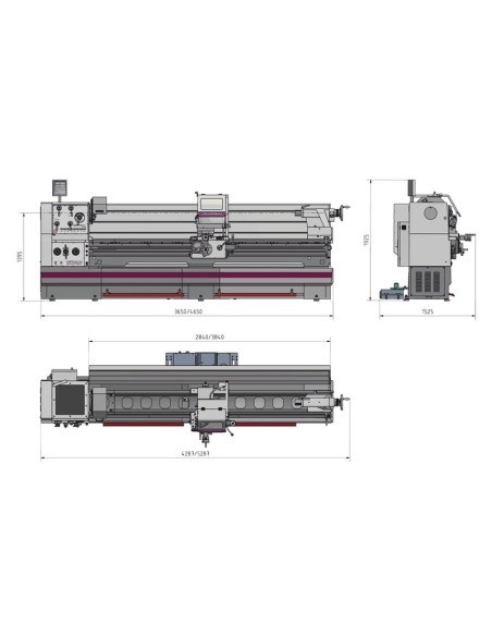 Strung universal OPTIturn TH 8020D pentru precizie industriala