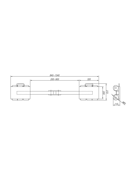 Platforma Cormak WF9 pentru transport sarcini de 9000kg