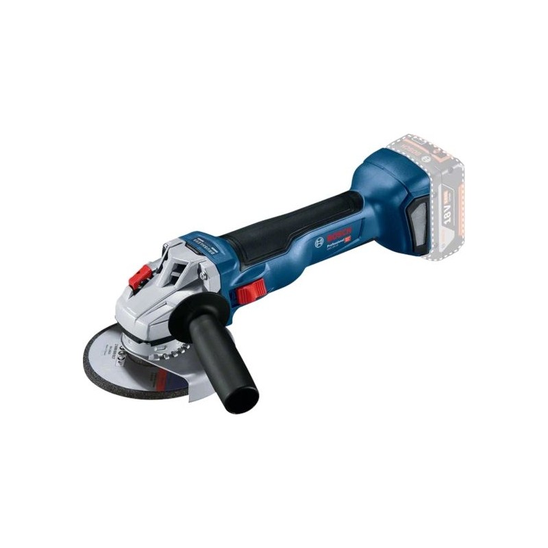 Polizor unghiular Bosch 18V, design ergonomic si eficient