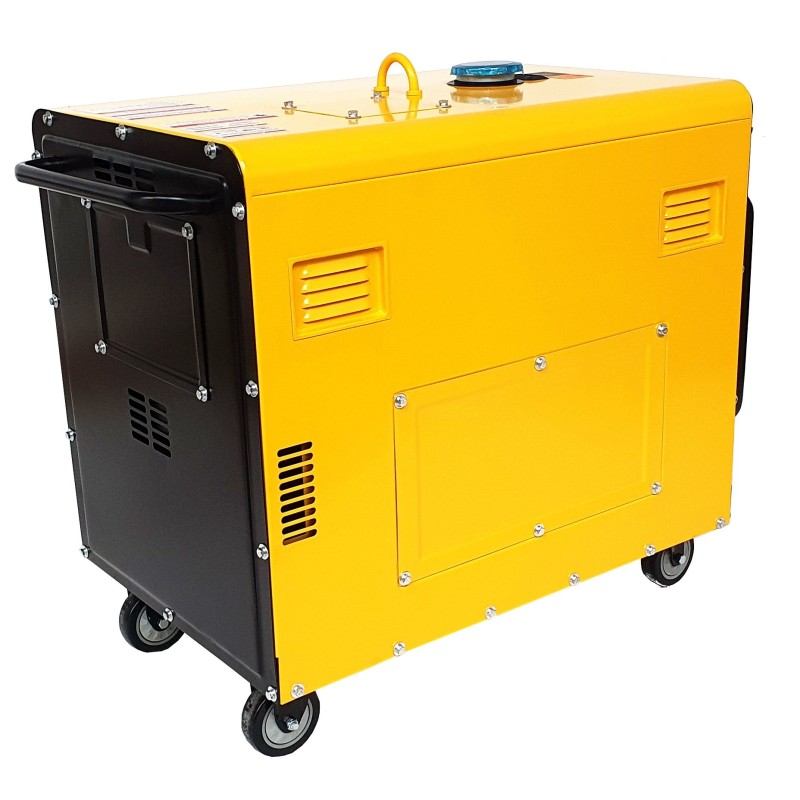 Generator diesel Stager YDE7000TD, eficienta si silentiozitate