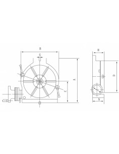 Masa rotativa Cormak RT 76 pentru prelucrari complexe 2