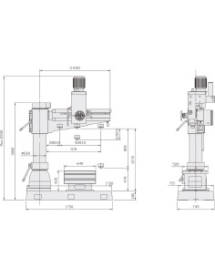 Masina de gaurit radiala Optimum RD 5, putere si precizie 2