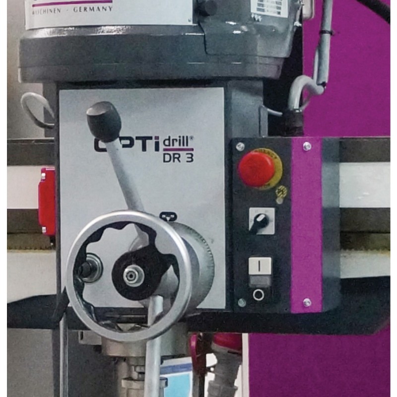Masina de gaurit Optimum RD 3, precizie si robustete