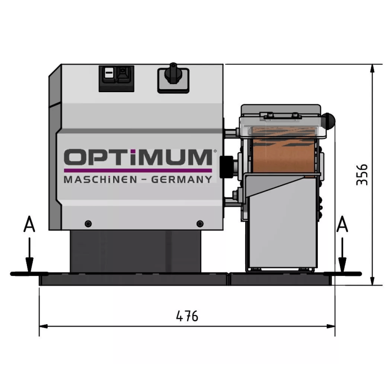 Masina de slefuit metal OPTIgrind, eficienta industriala