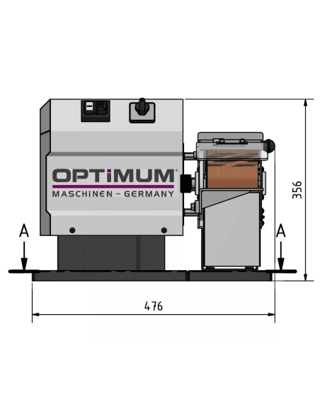 Masina de slefuit metal OPTIgrind, eficienta industriala