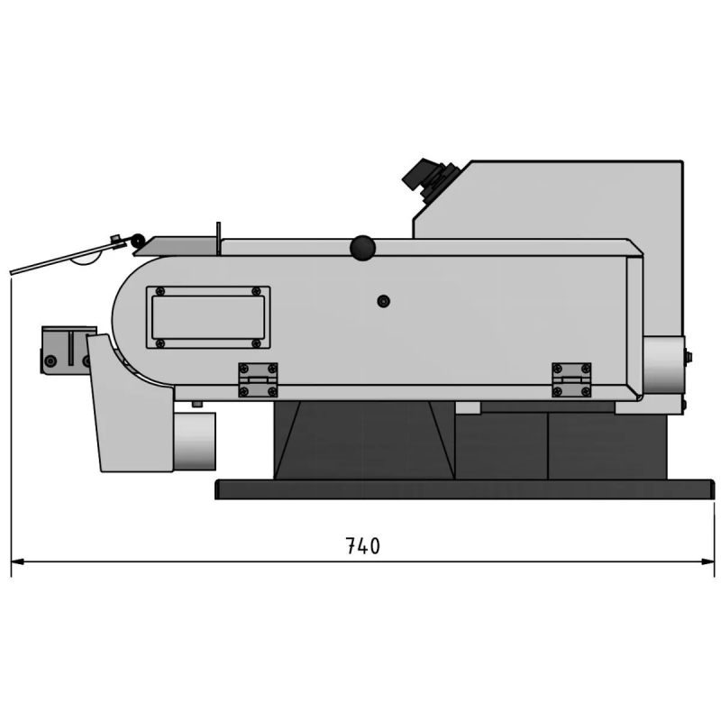 Masina de slefuit metal OPTIgrind, eficienta industriala