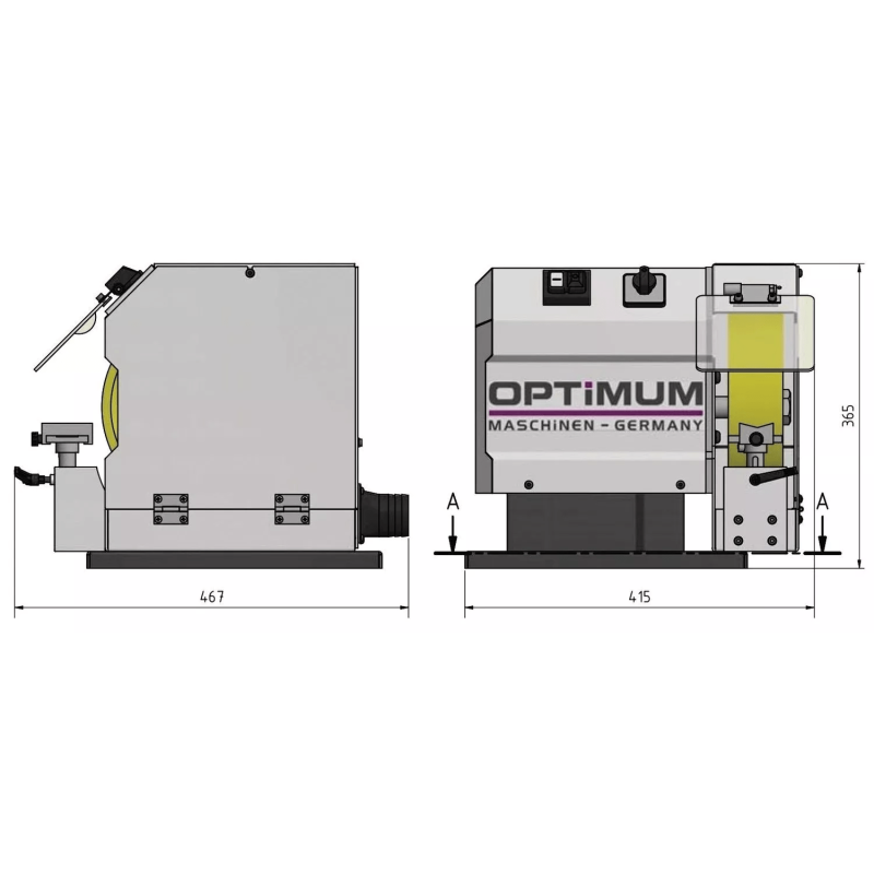 Masina polizat OPTIgrind GB 205D pentru rezultate optime