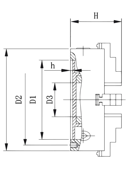 Universal cu 4 bacuri Standard DK12-400 BISON Polonia