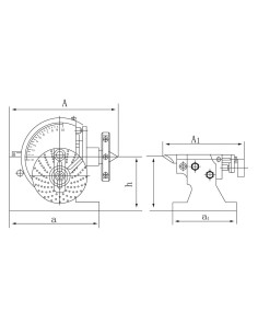 Cap divizor semi-universal BS-0 pentru precizie 2