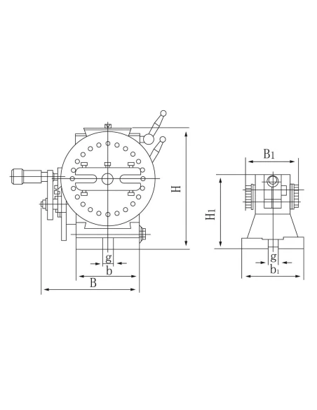 Cap divizor semi-universal BS-0 pentru precizie