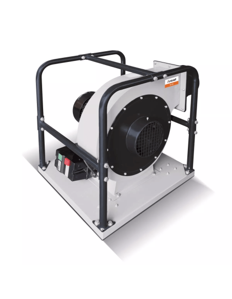 Ventilator radial portabil Unicraft RV 305, aspirare eficienta