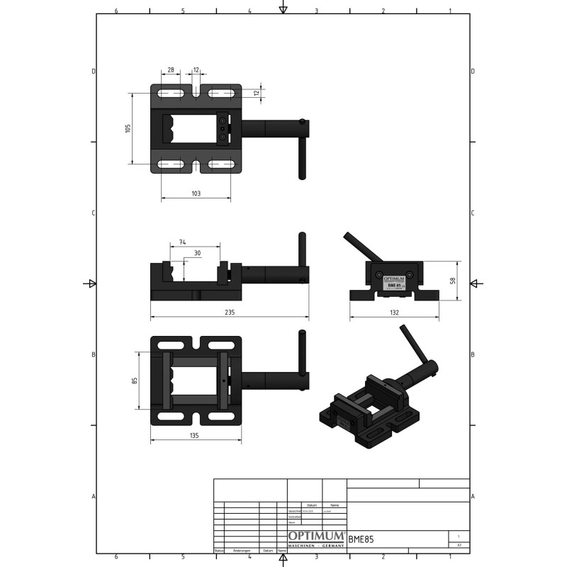 Menghina Optimum BME 85 pentru precisionare