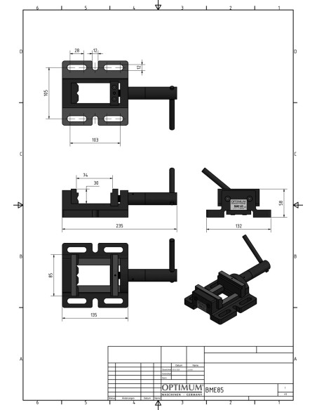 Menghina Optimum BME 85 pentru precisionare