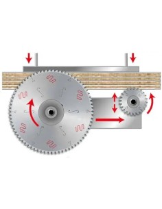 Panza incizor FREUD 125mm pentru finisare precisa 2