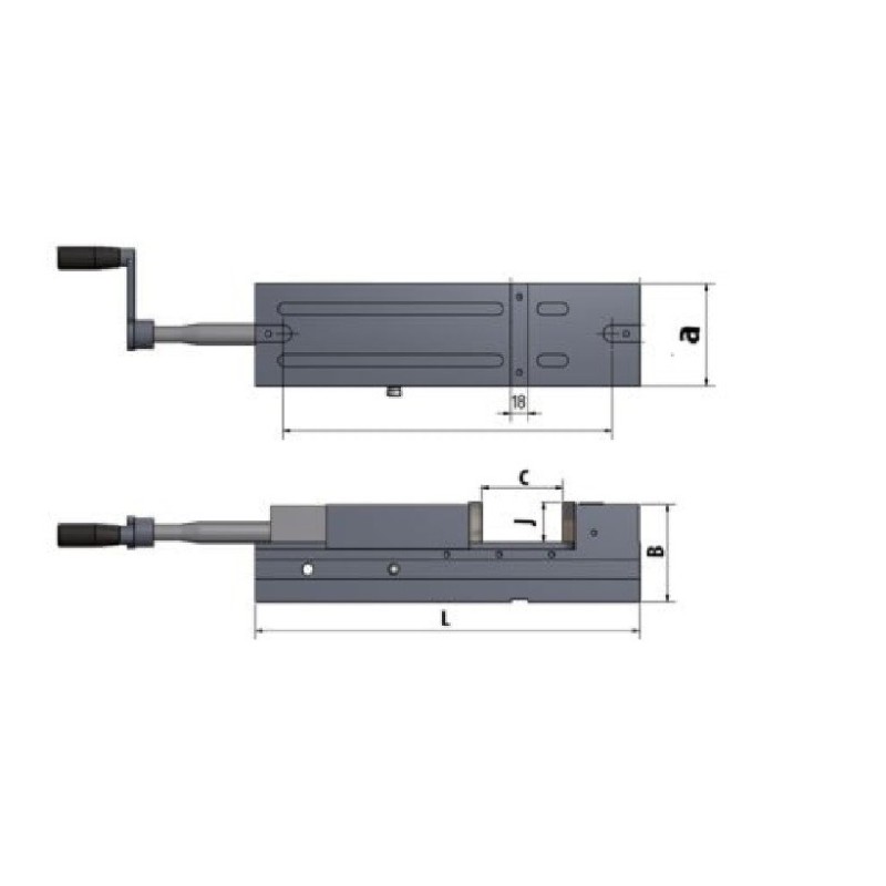 Menghina modulara HCV 105 cu precizie pentru CNC