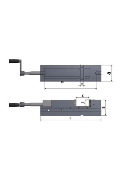 Menghina modulara HCV 105 cu precizie pentru CNC