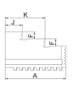 Bacuri interioare dure IJ-PS3-500 din otel 2