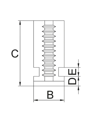 Bacuri exterioare dure compatibile universal 315mm