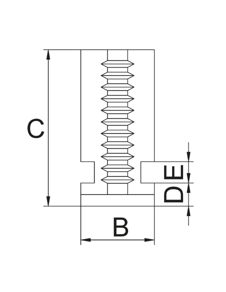 Bacuri exterioare dure compatibile universal 315mm