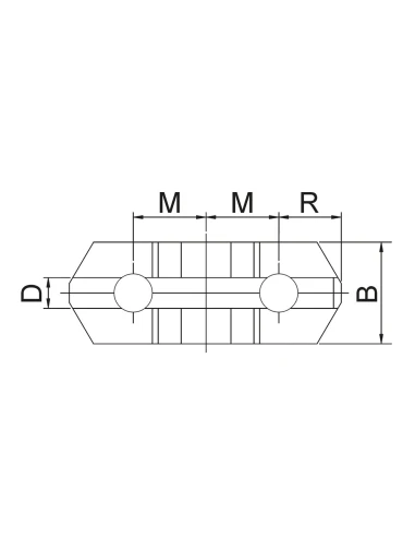 Bacuri reversibile din otel pentru universal 500 mm