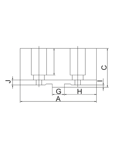 Bacuri moi STJ-PS4-125 pentru universaluri, fixare sigura