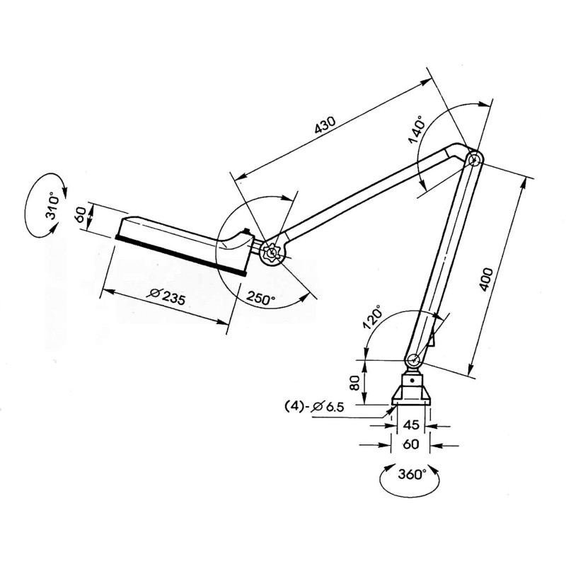 Lampa amplificare pentru precizie Optimum MBLV