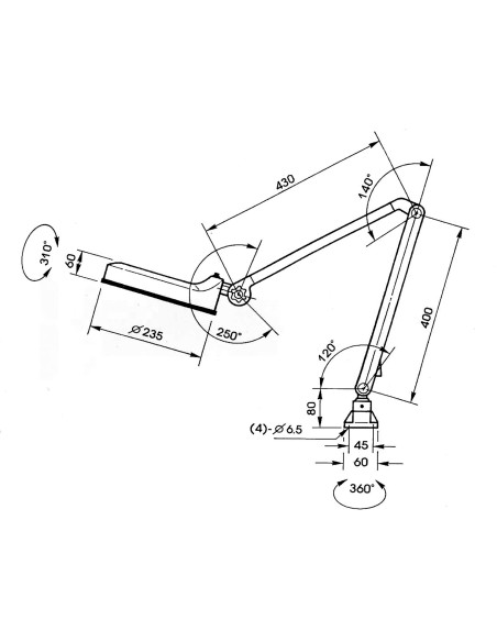 Lampa amplificare pentru precizie Optimum MBLV