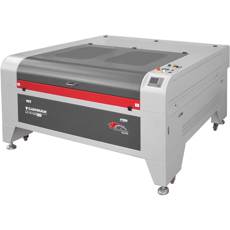 Masina gravat si taiat laser CO2 Cormak, 100 W, eficienta