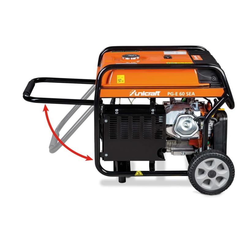 Generator curent PG-E 60 SEA cu alternator din cupru