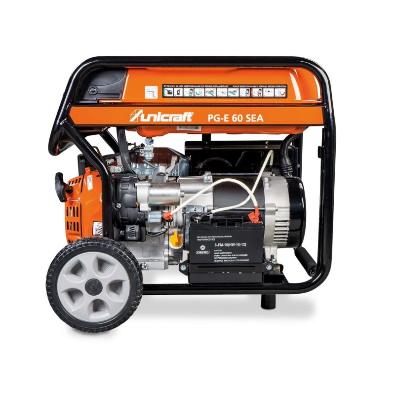 Generator curent PG-E 60 SEA cu alternator din cupru