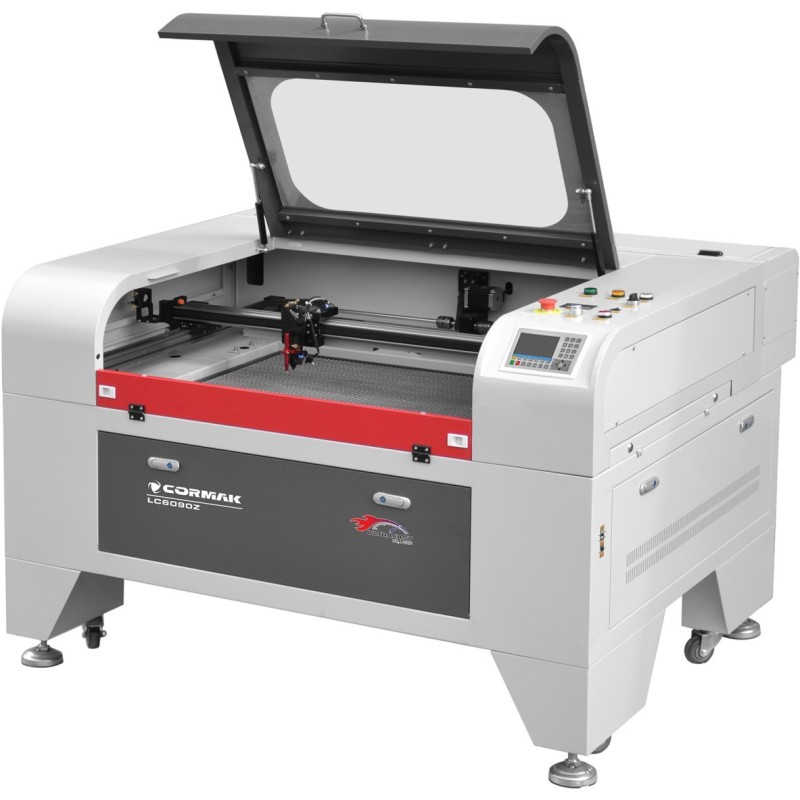 Masina laser CO2 Cormak LC 6090Z pentru gravura precisa