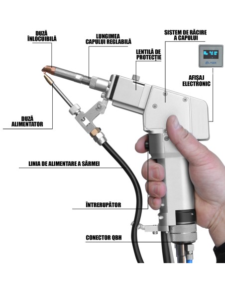 Masina de sudat cu laser, 3000 W, CORMAK WL 3000 CORMAK - 2