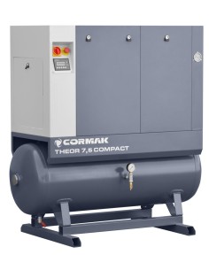 Compresor compact cu surub CORMAK THEOR 7,5 cu uscator N10S si rezervor 500 l  - 4