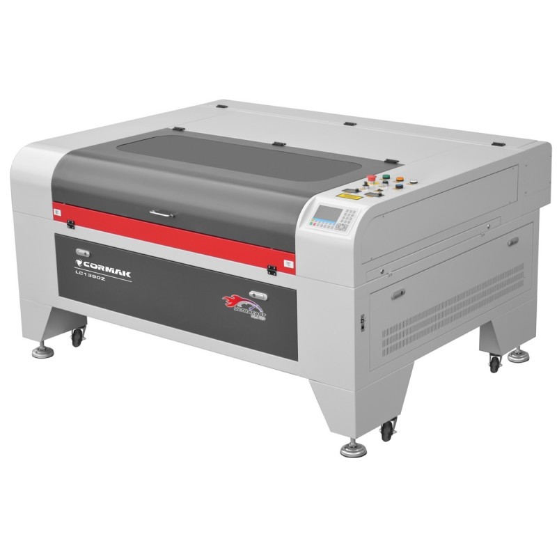 Laser CO2 Cormak LC 1390ZD2, precizie la taiere si gravare