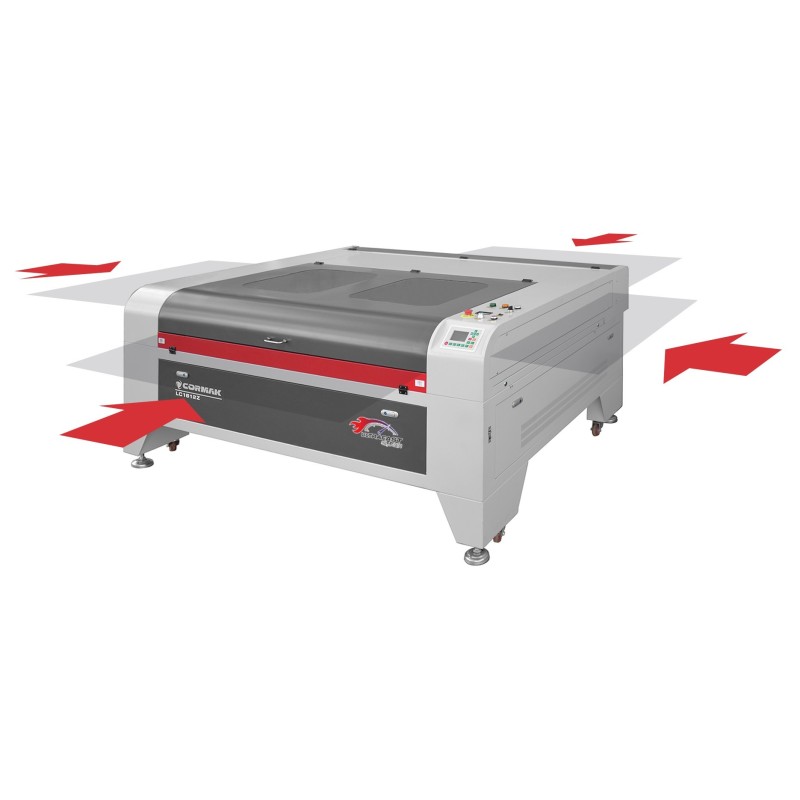 Laser CO2 Cormak LC 1612ZD2 - Precizie si eficienta