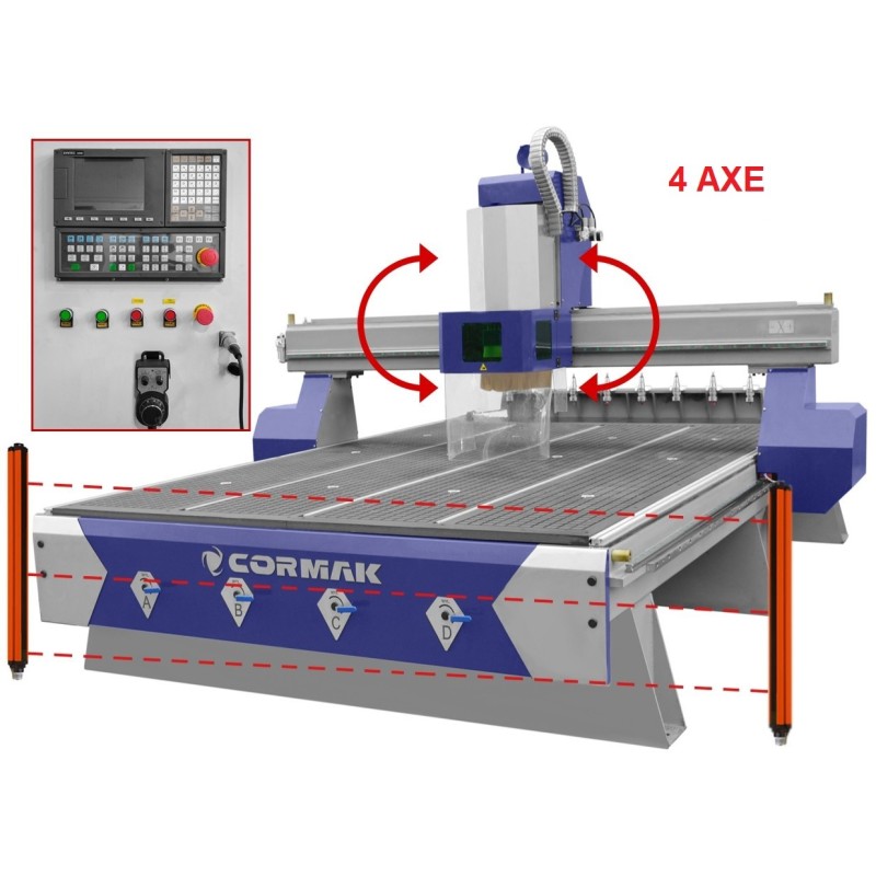 Router CNC Cormak C2030 ATC frezare precisa