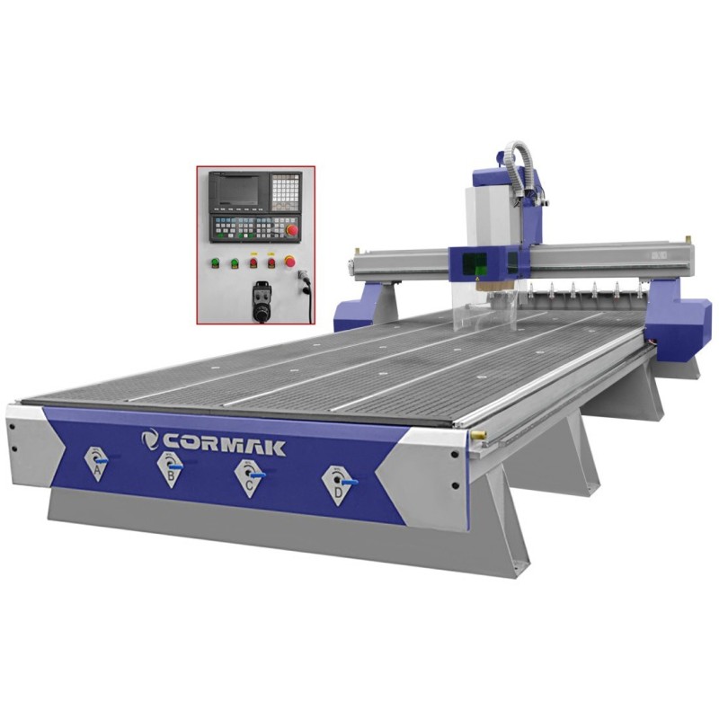 Router CNC de frezat si gravat lemn CORMAK C2040 ATC Premium CORMAK - 15