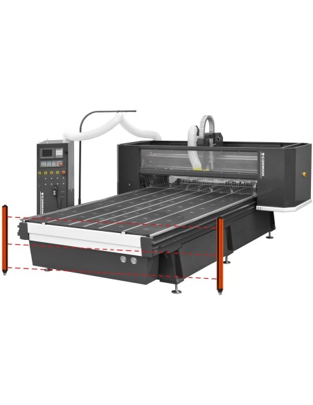 Router CNC Cormak C2030 IND, eficient si precis