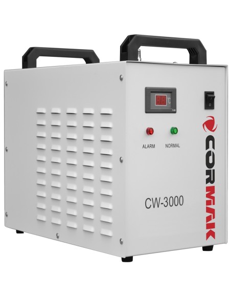 Chiller CW-3000 oferind racire eficienta pentru lasere CO2