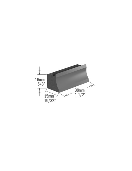 Cap freza lemn profilate 100x30 mm, precizie tamplarie