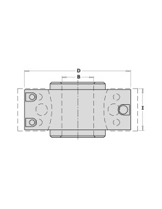 Cap freza pentru lemn 78mm, din aluminiu, pentru precizie. 2