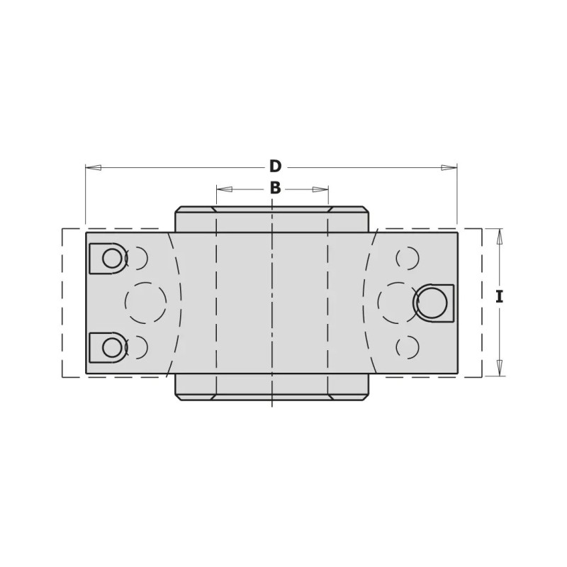 Cap freza pentru lemn 78mm, din aluminiu, pentru precizie.