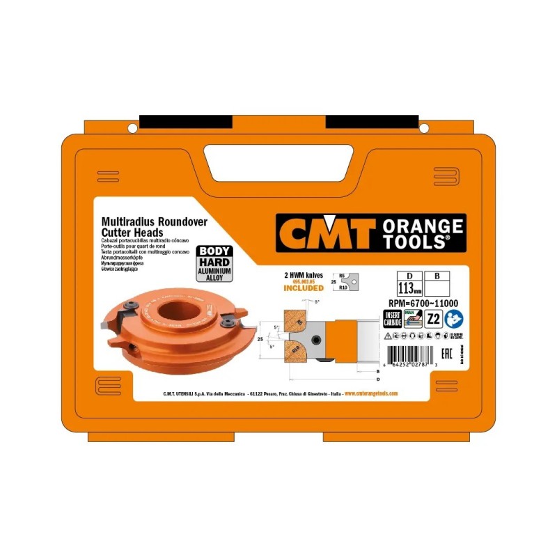 Cap frezare CMT 113x35 Z2, ideal pentru lemn masiv