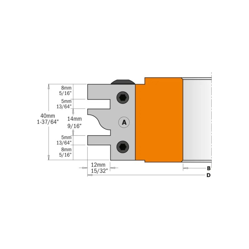 Cap freza lemn 120x30, precizie pentru tamplarie profesionala