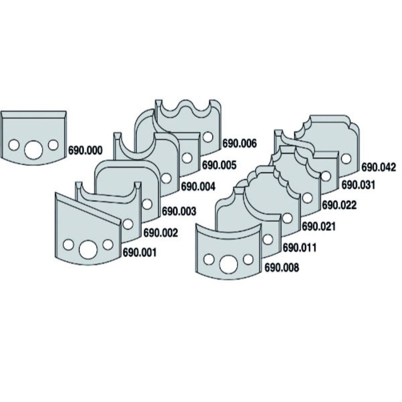 Set freze lemn profesionale CMT, profile decorative