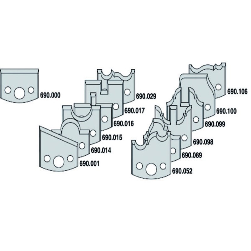 Set freze CMT 692A pentru usi interioare