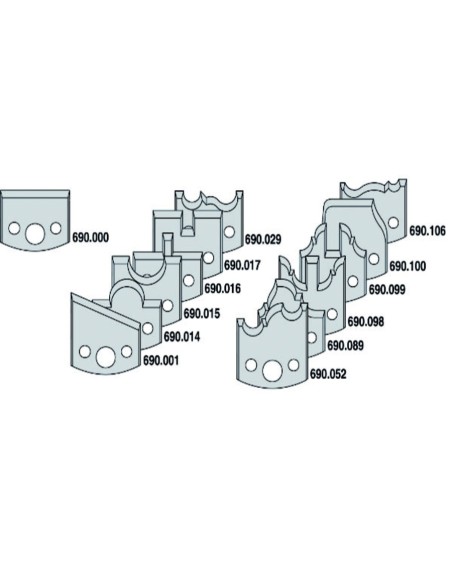 Set freze CMT 692A pentru usi interioare